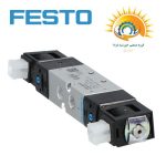 شیر برقی دو بوبین مغناطیسی فستو ، مدل VUVS-LK20-B52-D-G18-1C1-S