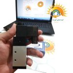 شیر برقی پنوماتیک 5/2 تک بوبین 1/4 اینچ مدل 4V210-08 برند LMC - Image 2