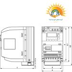 اینورتر سینامیکس V20 زیمنس 1.5KW سه فاز - Image 3