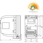اینورتر سینامیکس V20 زیمنس 0.75KW سه فاز - Image 6