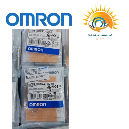 بسته بندی سنسور القایی امرن قطر 8 میلی‌متر، سوکتی، خروجی PNP مدل E2B-S08KS02-MC-B1