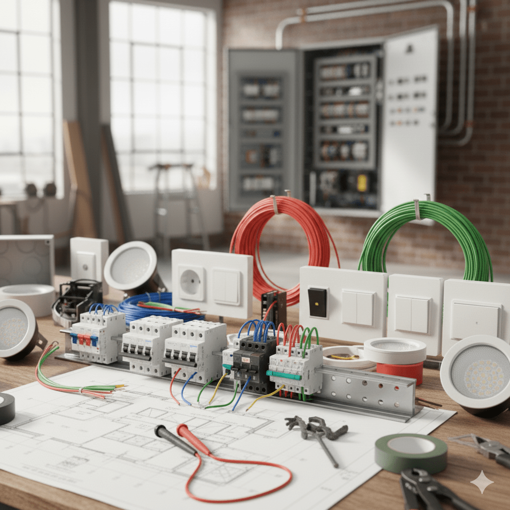 Electrical equipment and building electricity