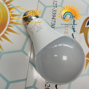 نمای خوابیده لامپ حبابی LED زانیس 12 وات پایه E27