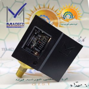 پرشر سوئیچ مدکو MDPS1 نمای ایستاده رنج -0.5 تا 6 بار