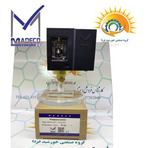 پرشر سوئیچ مدکو MDPS1 رنج منفی 1 تا 0 بار روی بسته‌بندی اصلی محصول