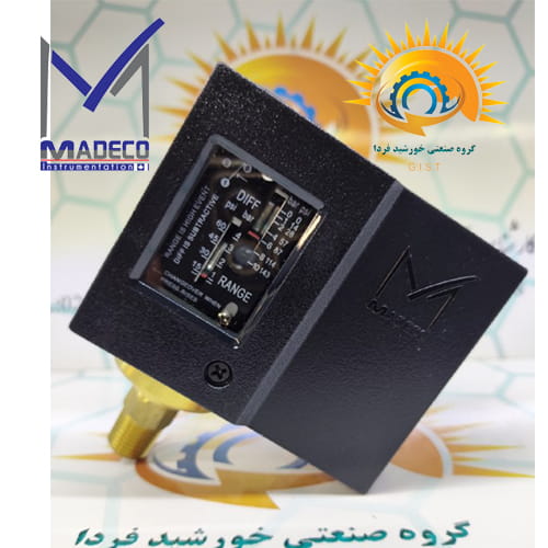 پرشر سوئیچ مدکو MDPS1 رنج 1 تا 10 بار نمای کلی محصول ساخت کانادا