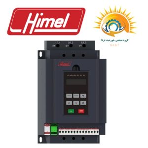 سافت استارتر دیجیتال 37 کلیووات هیمل بدون كنتاكتور باي پس داخلي ، مدلHASBS4T0370G