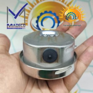درپوش روغن گیج فشار مدکو مدل PI52T4 با قابلیت باز شدن صفحه برای تعویض و شارژ مجدد گلیسیرین